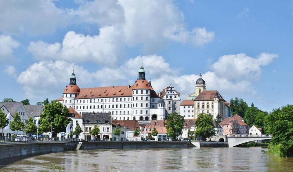 Neuburg Ferienwohnung Am Schloss Neuburg an Der Donau Ngoại thất bức ảnh